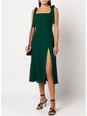 flora linen maxi dress floral wave Petal and Pup Women's Rori Ruffle Maxi Dress